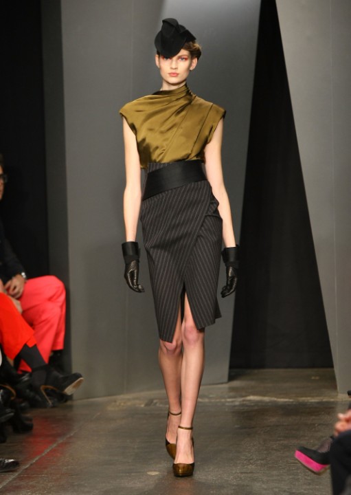 Donna karan mercedes benz fashion week #7