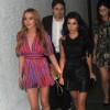 Kourtney Kardashian & Lindsay Lohan Enjoy A Night Out In London