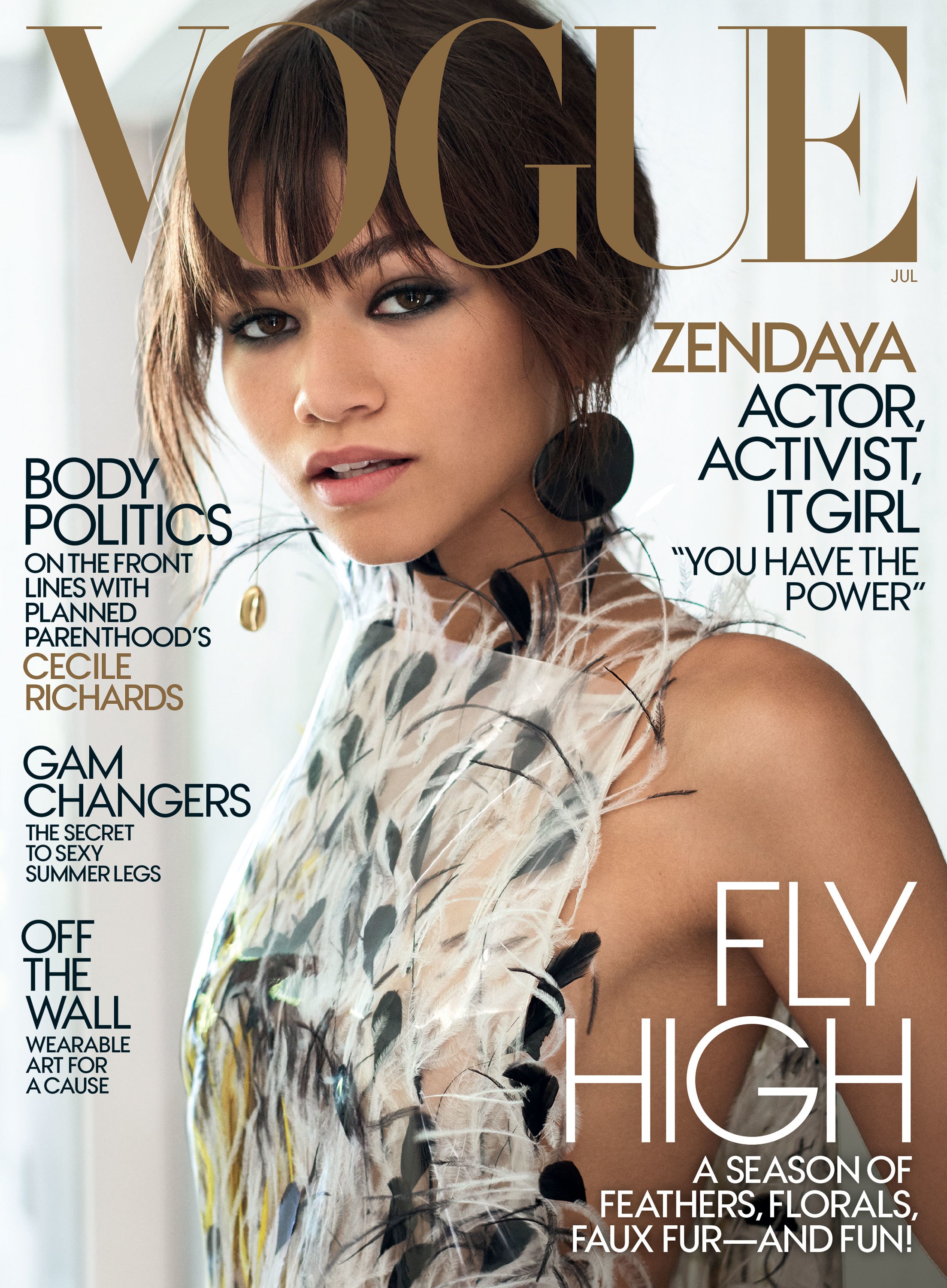 Zendaya Lands The July 2017 Vogue Cover Go Fug Yourself Bloglovin 