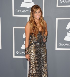 Grammy Weekend Fug Carpet: Miley Cyrus