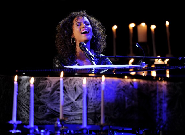 Alicia Keys Performs At The Pantages Theatre