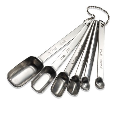 Stainless Steel Rectangular Measuring Spoons - 2749911508030p - 33