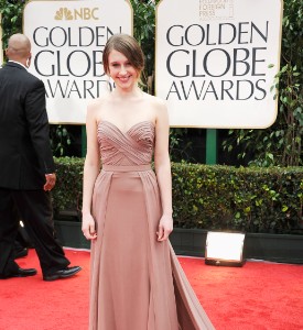 Golden Globes Unfug It Up Carpet: Taissa Farmiga