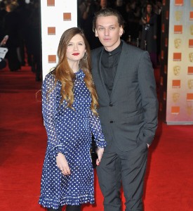 BAFTA Awards Fug Carpet: Bonnie Wright and Jamie Campbell Bower
