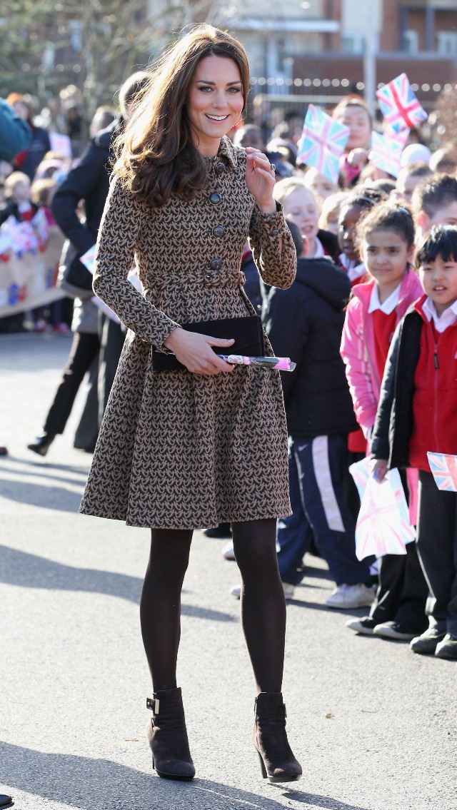 The Duchess Of Cambridge Visits Rose Hill Primary School