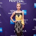 Michelle Williams Wears Slinky Gold Foil in Toronto - Go Fug Yourself