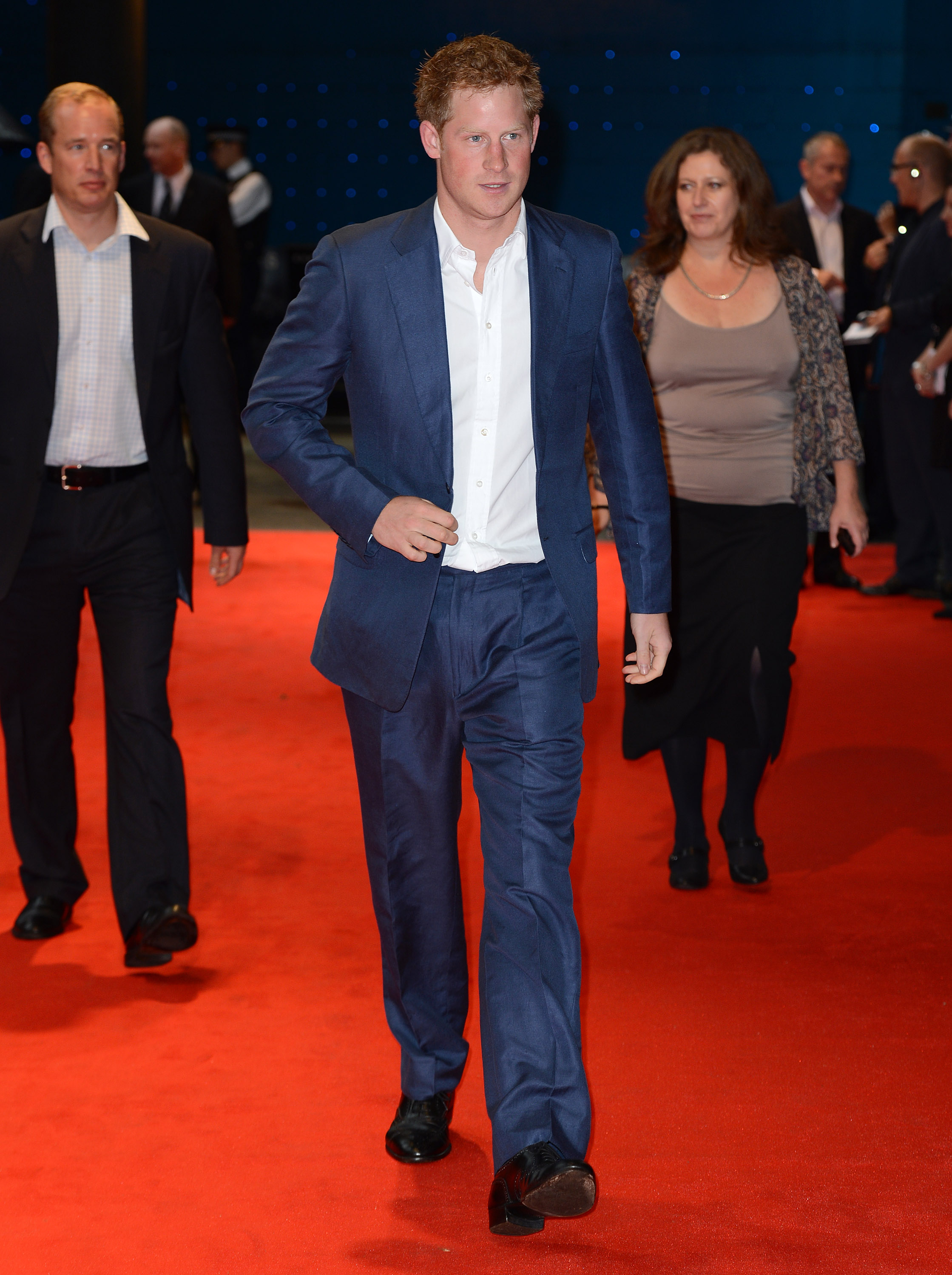 Prince Harry attends a screening of 