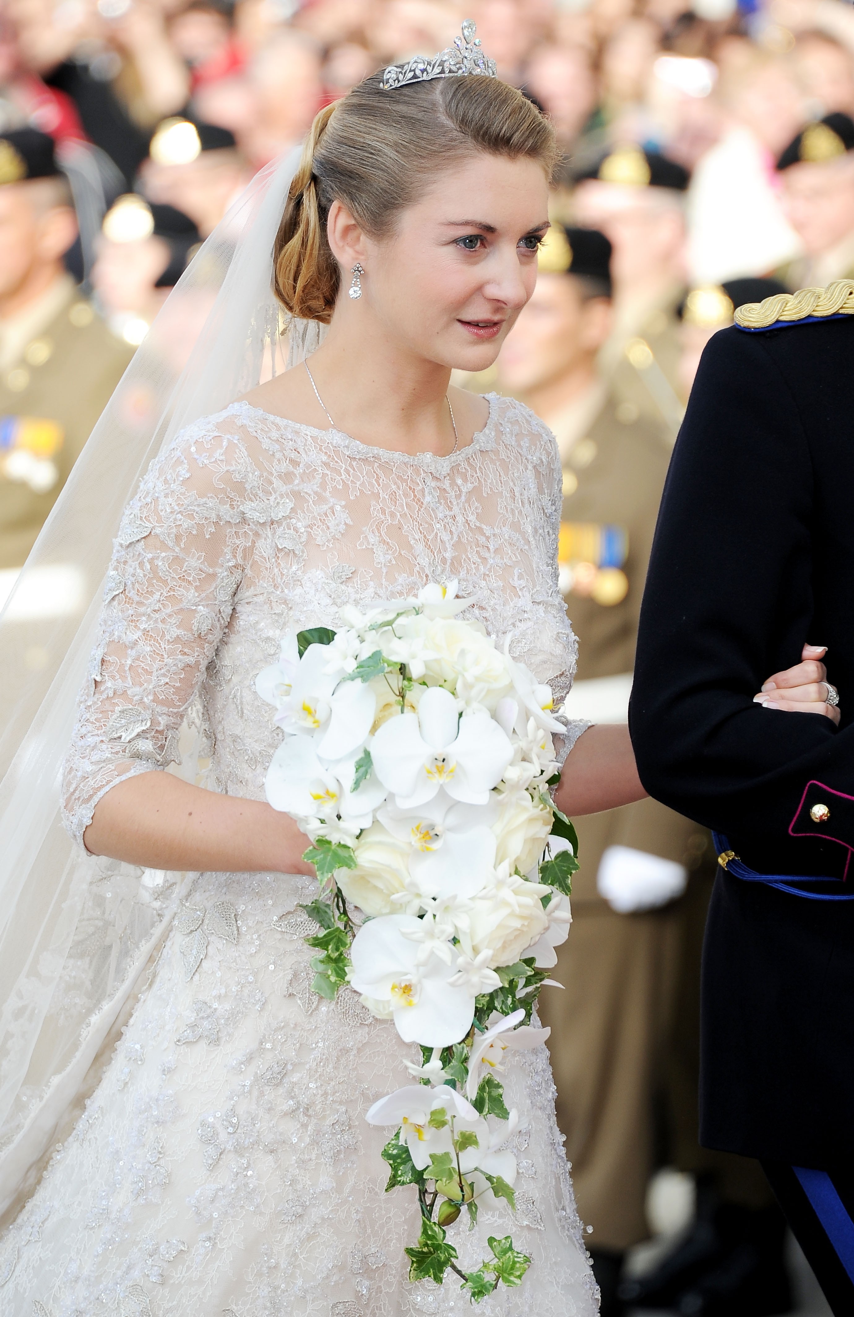 Принцессы выходят. Свадебное платье Стефани де Ланнуа. Стефани герцогиня Люксембурга.