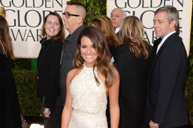 Golden Globes Basically Well Played, Lea Michele