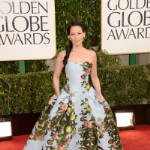 Golden Globes Fug or Fab Carpet: Lucy Liu
