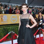 SAG Awards Fug Carpet, Plus PGA Awards Bump-Mongering: Anne Hathaway