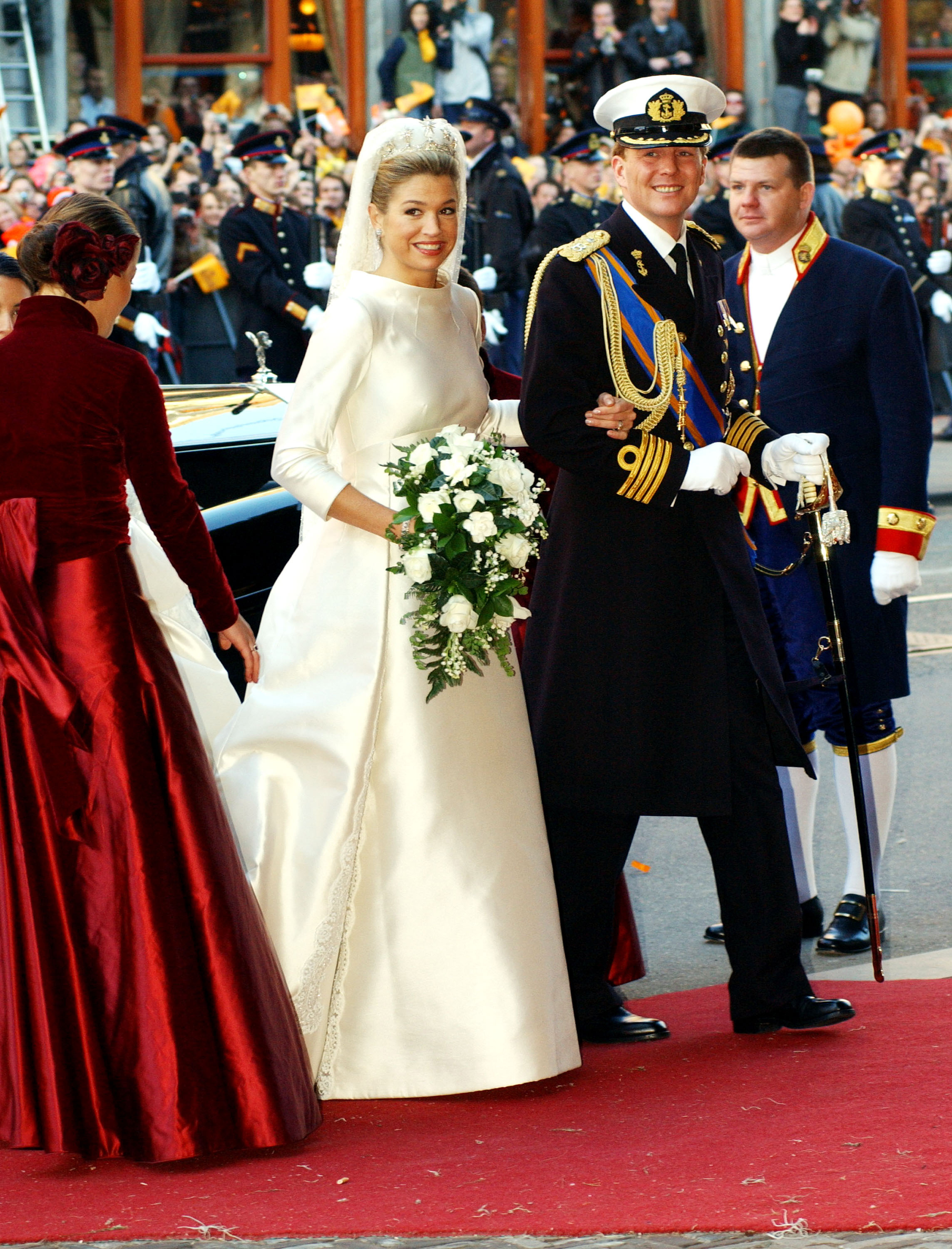 Король Нидерландов Виллем Александр и Королева