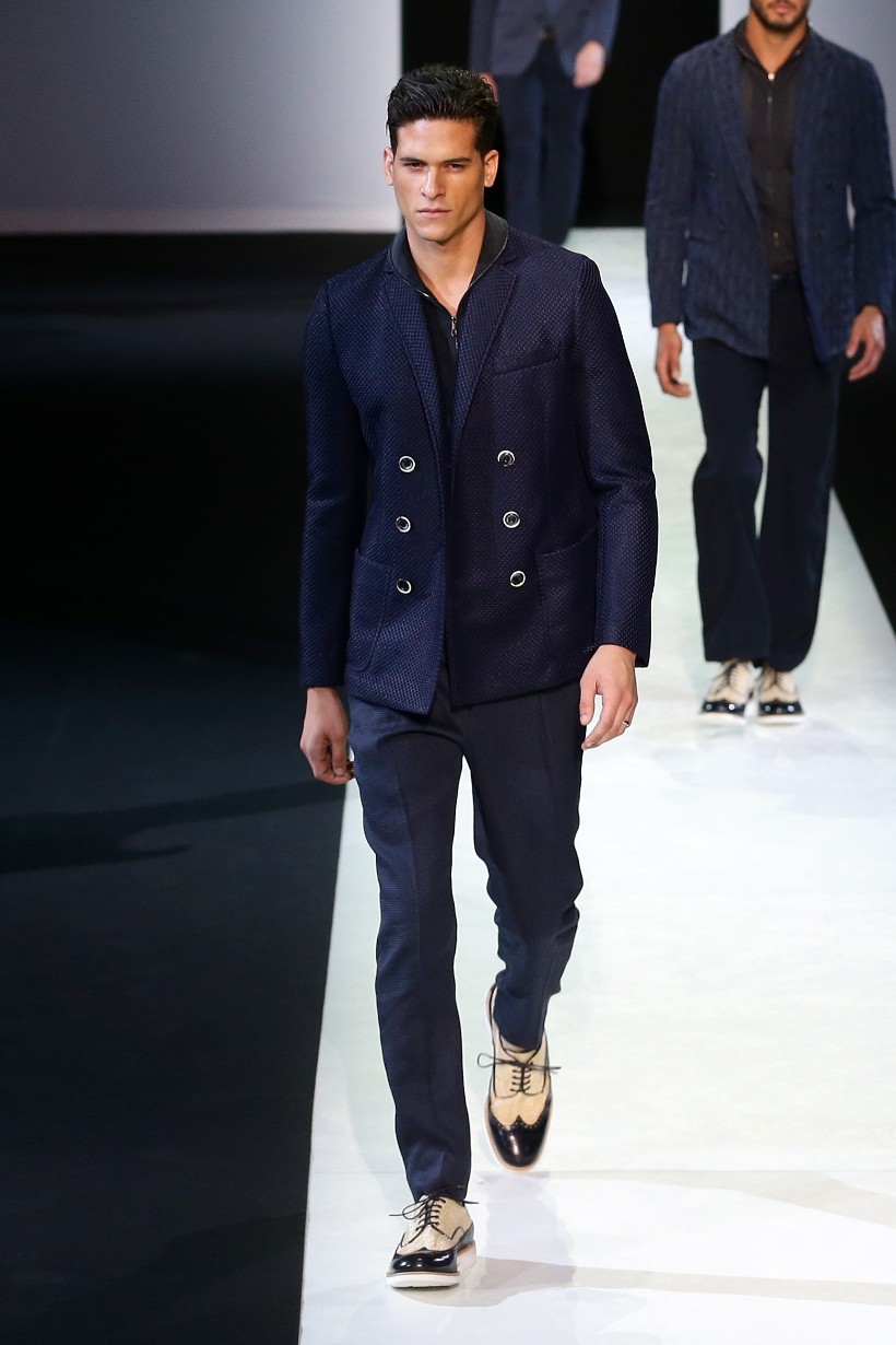 Giorgio Armani - Runway - MFW S/S 2014 - Giorgio Armani Runway - 10