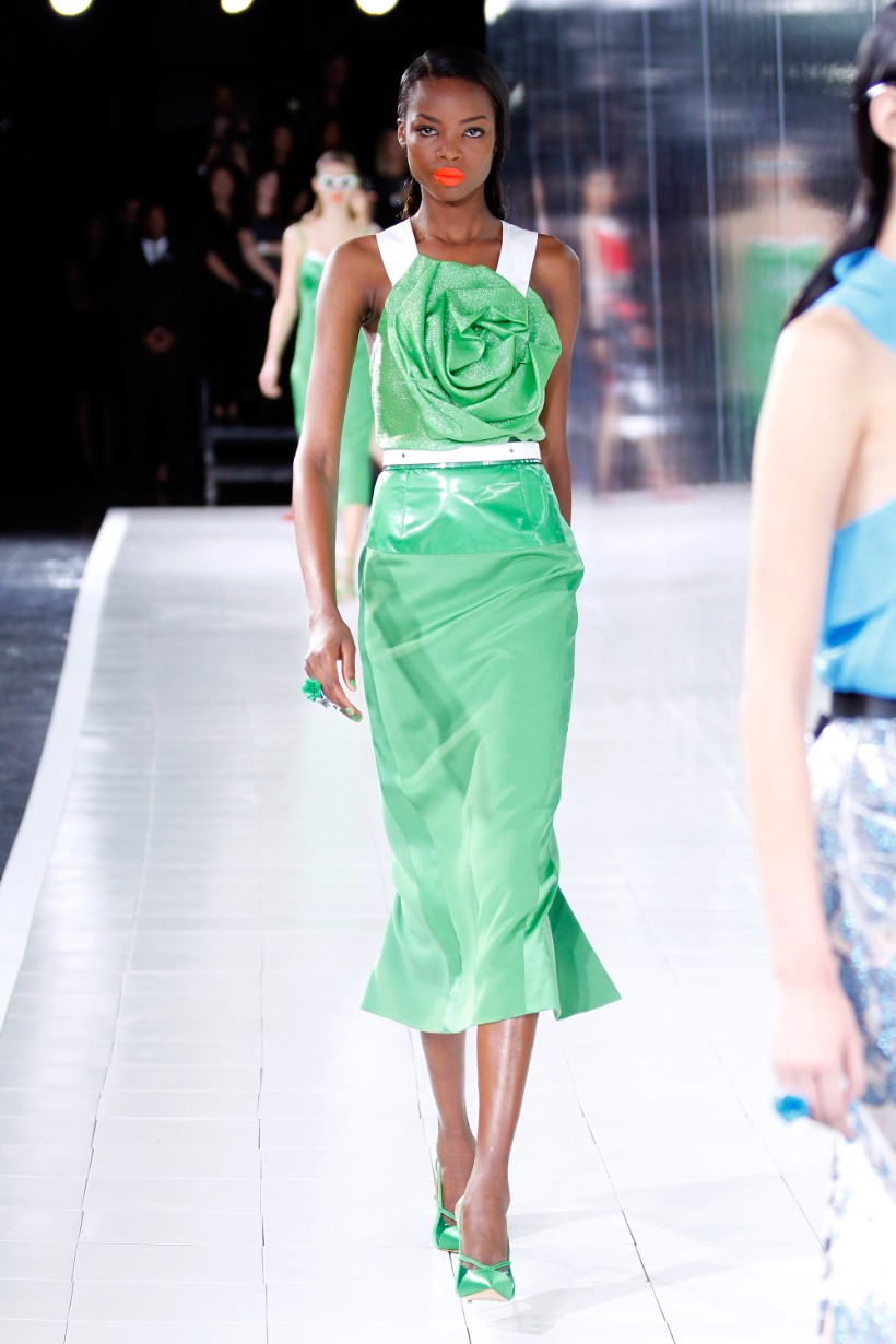 Prabal Gurung Runway Mercedes Benz Fashion Week Spring 2014