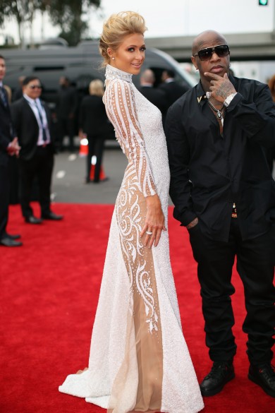 Grammy Awards Fug Carpet: Paris Hilton
