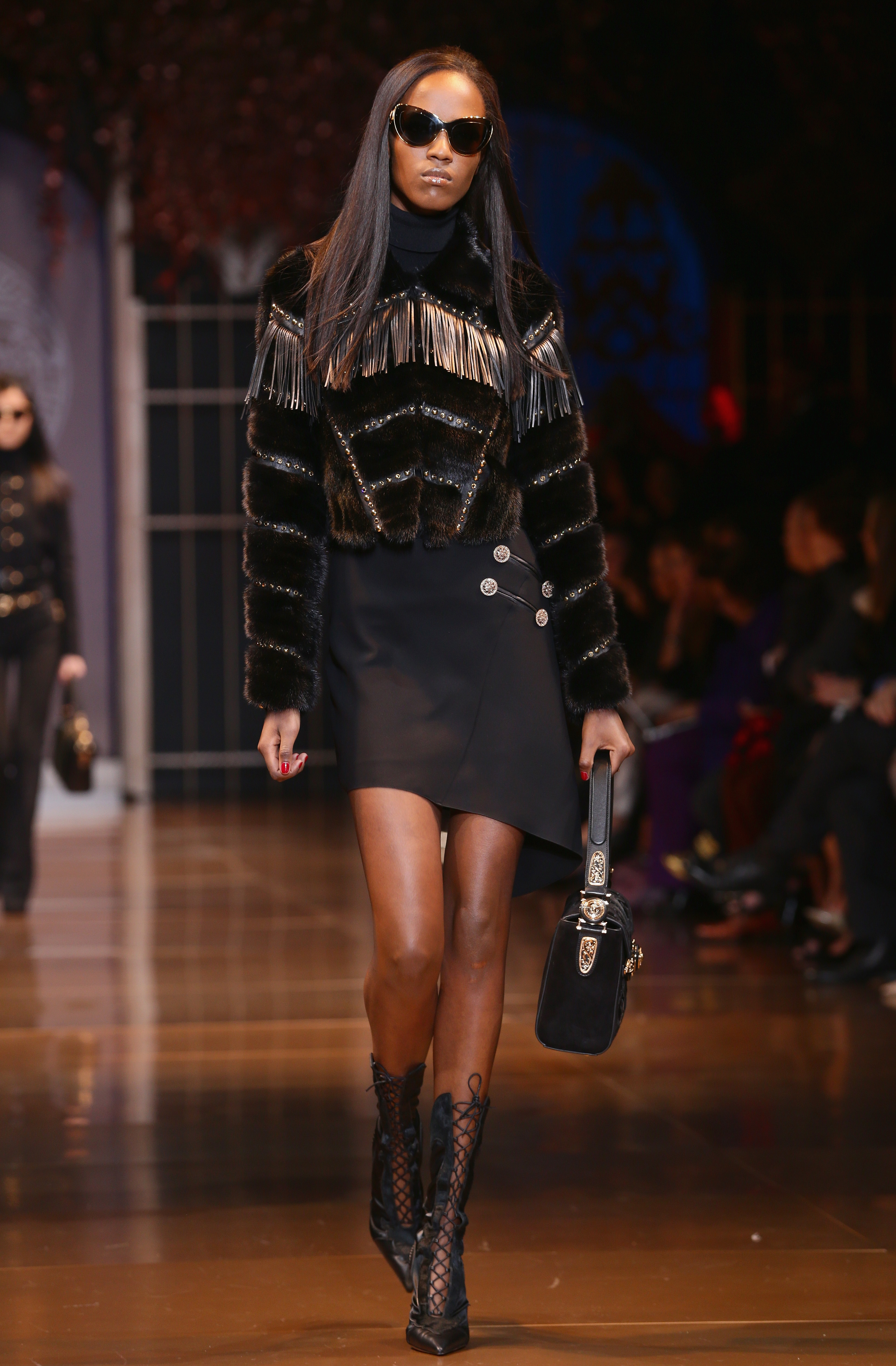 High Fugshion: Versace, Milan Fashion Week Fall 2014 Versace - Runway ...
