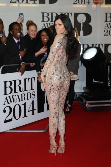 BRIT Awards Fug Carpet: Jessie J
