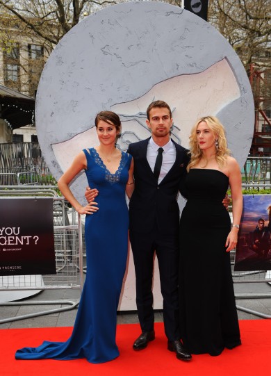 Well Played: Shailene Woodley, Theo James, and Kate Winslet at the Divergent Premiere