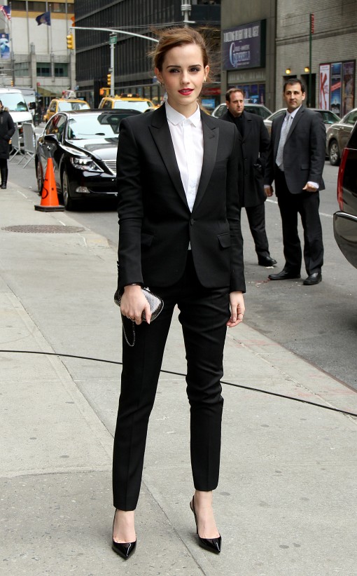 Well Played Emma Watson in YSL