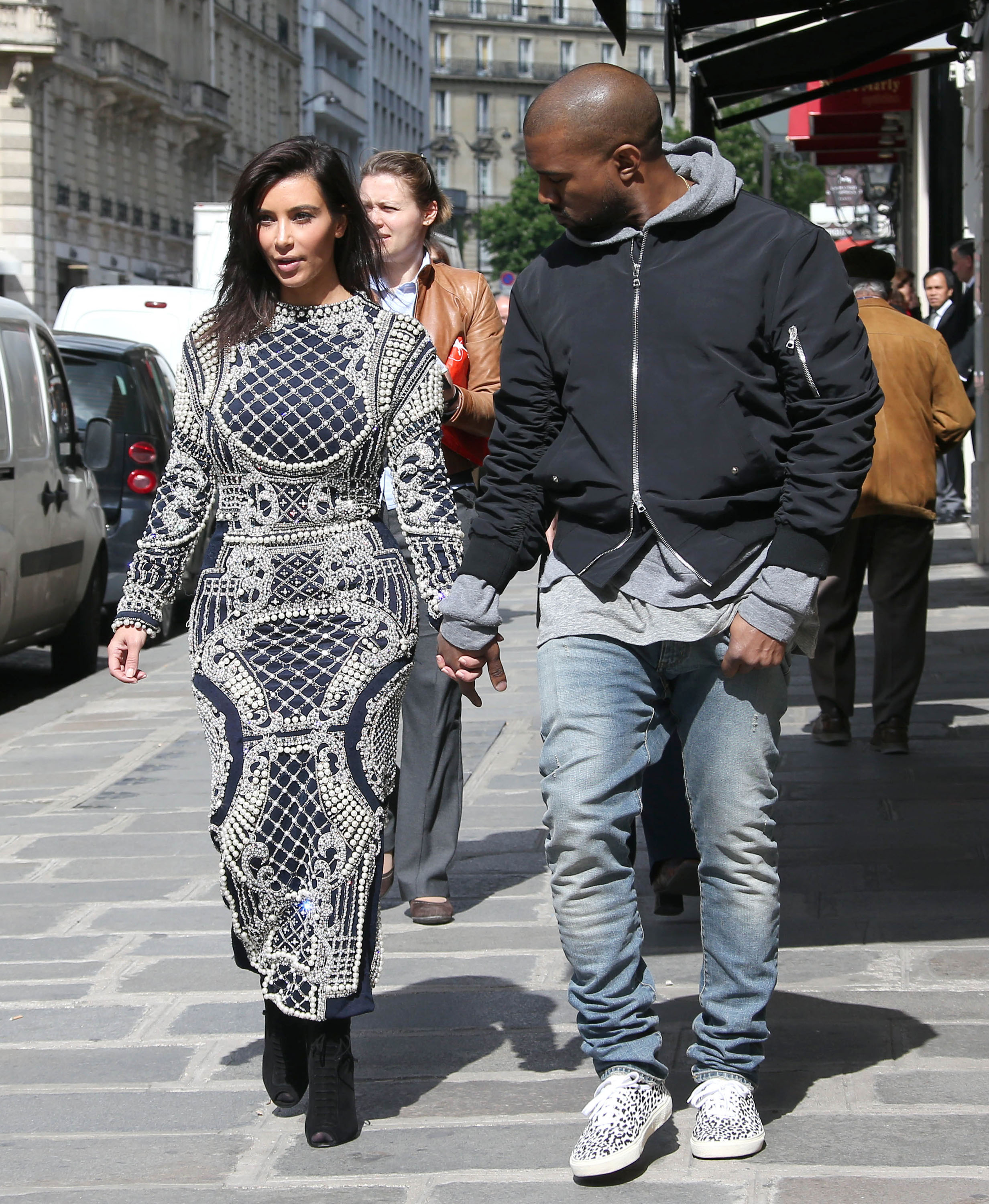Fugdigger: Kim Kardashian in Balmain