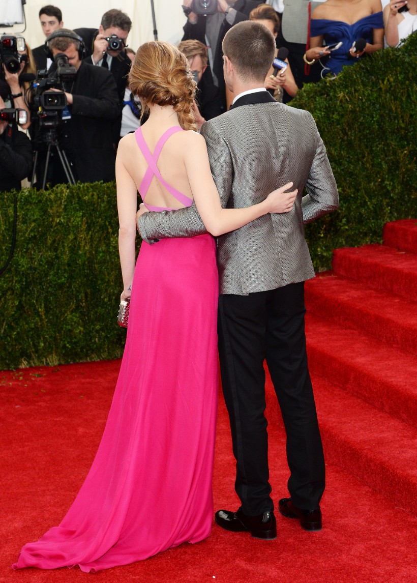 Emma Stone and Andrew Garfield at the MET Gala 2014
