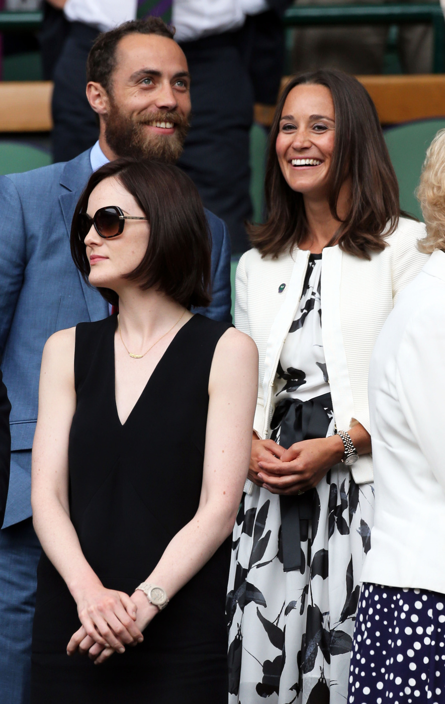 Michelle Dockery Pippa Middleton and James Middleton Michelle