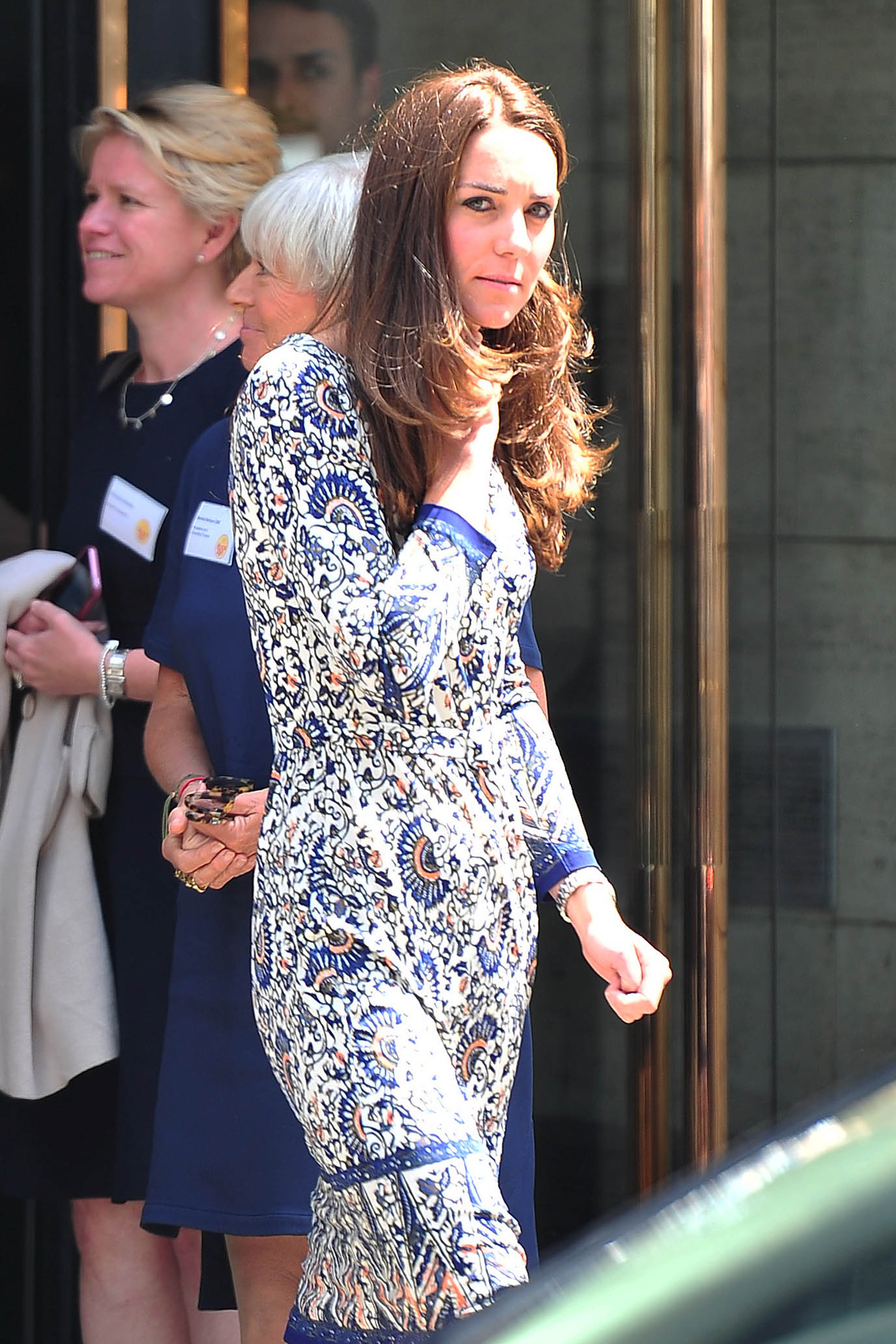 *EXCLUSIVE* Kate Middleton visits The Royal Society of Medicine **USA ONLY**