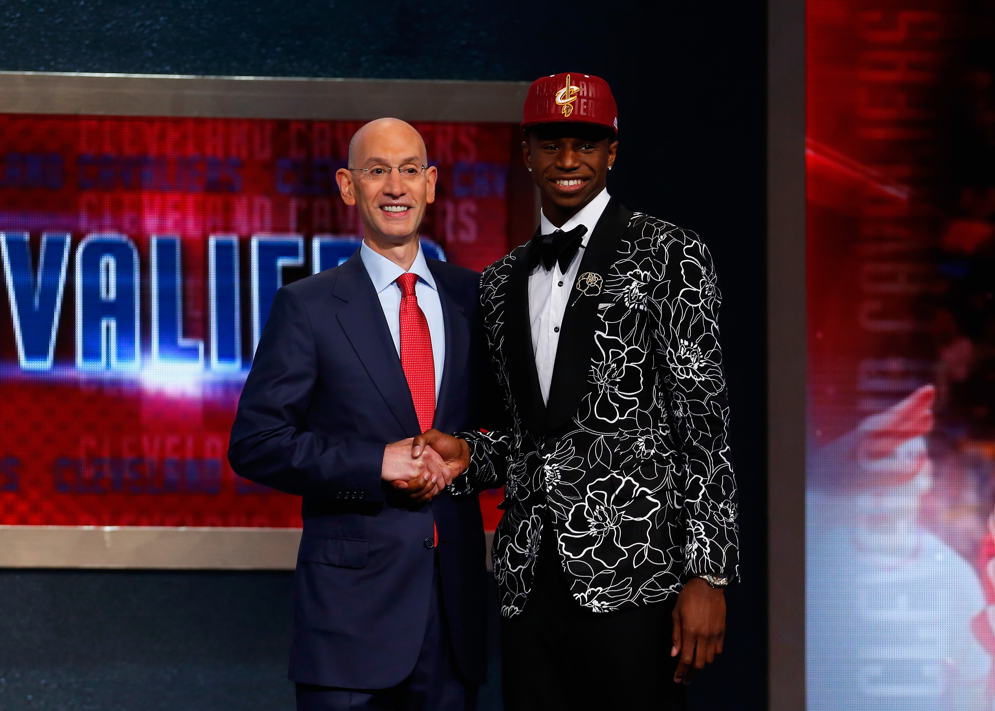 Andrew Wiggins at the NFL Draft 2014