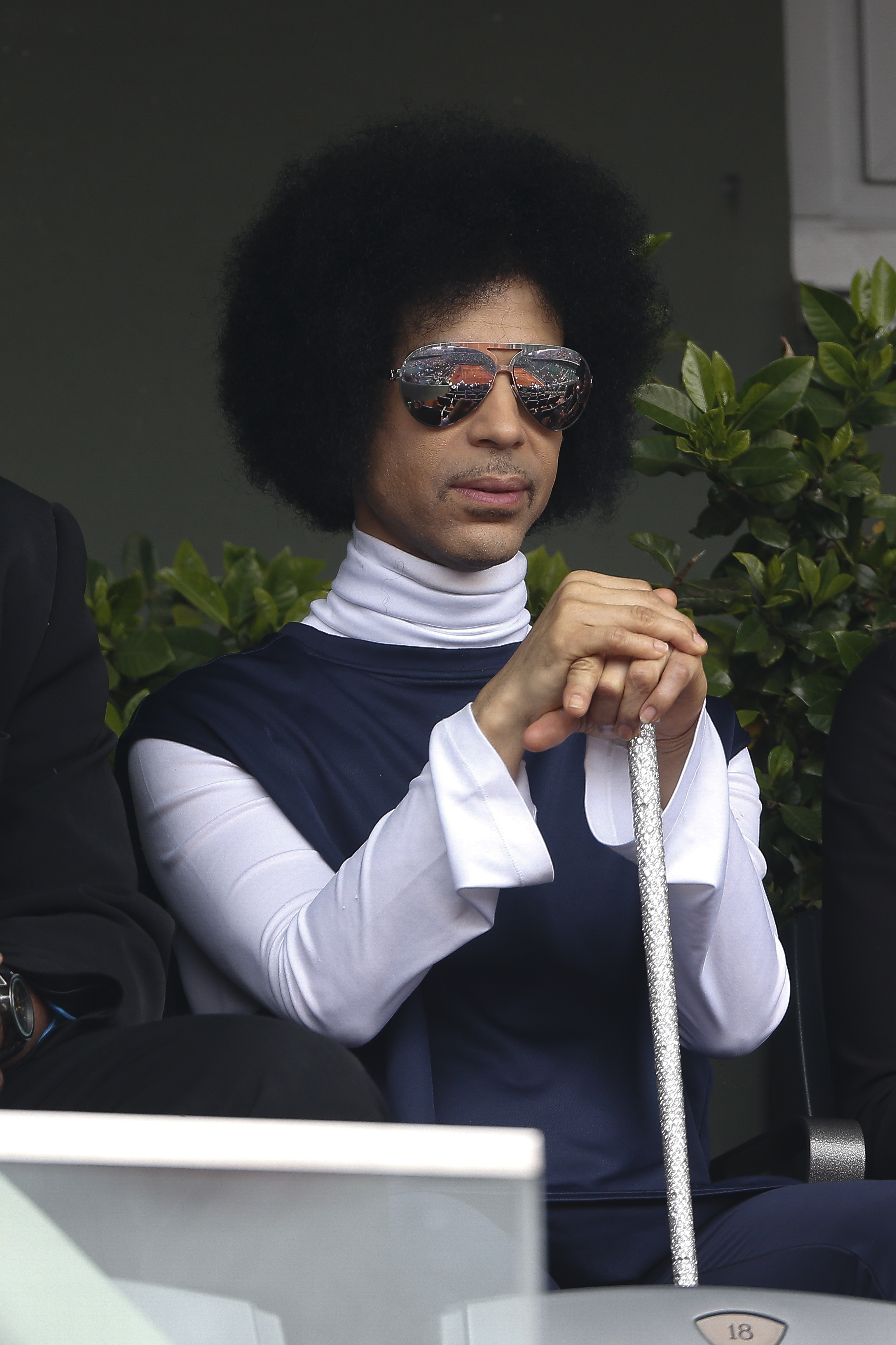 Prince at the 2014 French Open (1)