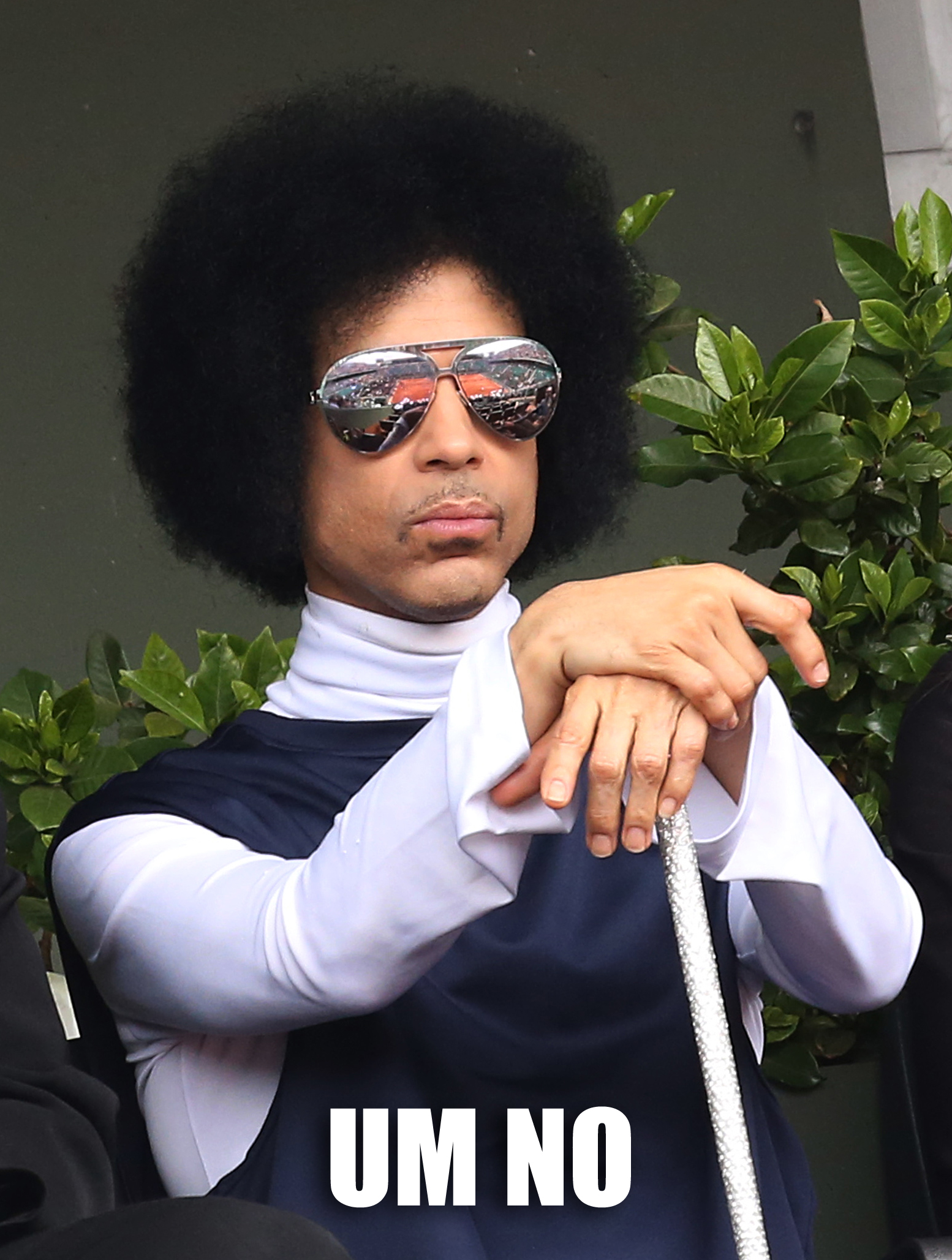 Prince Attends The 2014 French Open