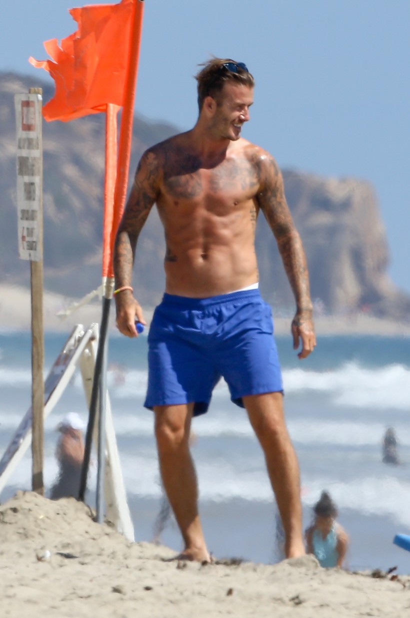 david beckham swim shorts