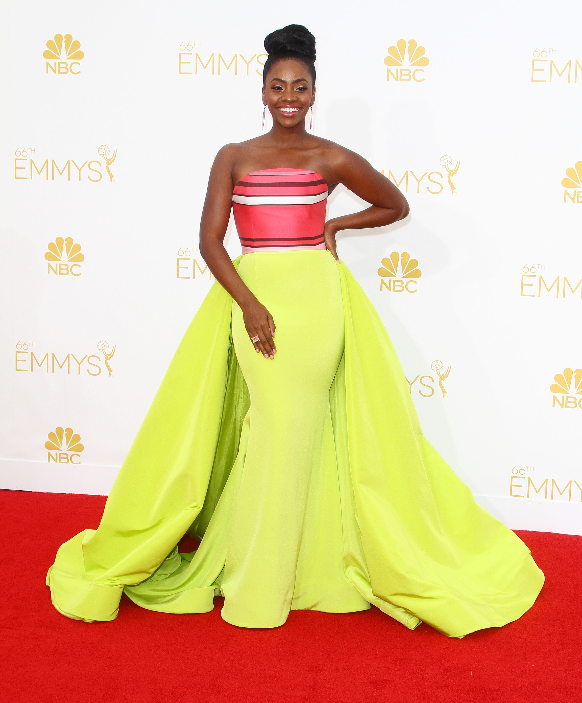 Emmys Well Played: Teyonah Parris in Christian Siriano