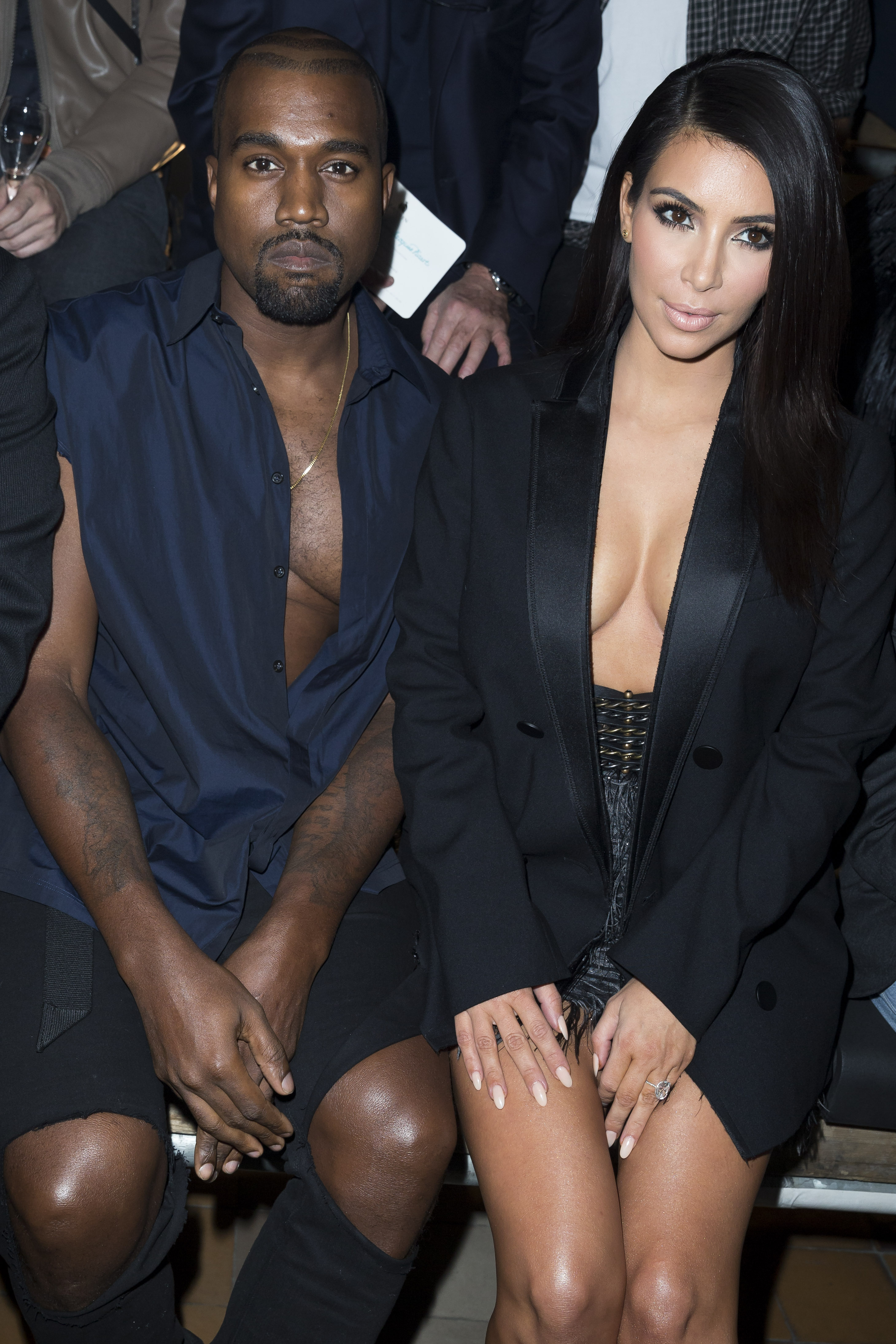 Fugsus: Kim Kardashian and Kanye West in Lanvin