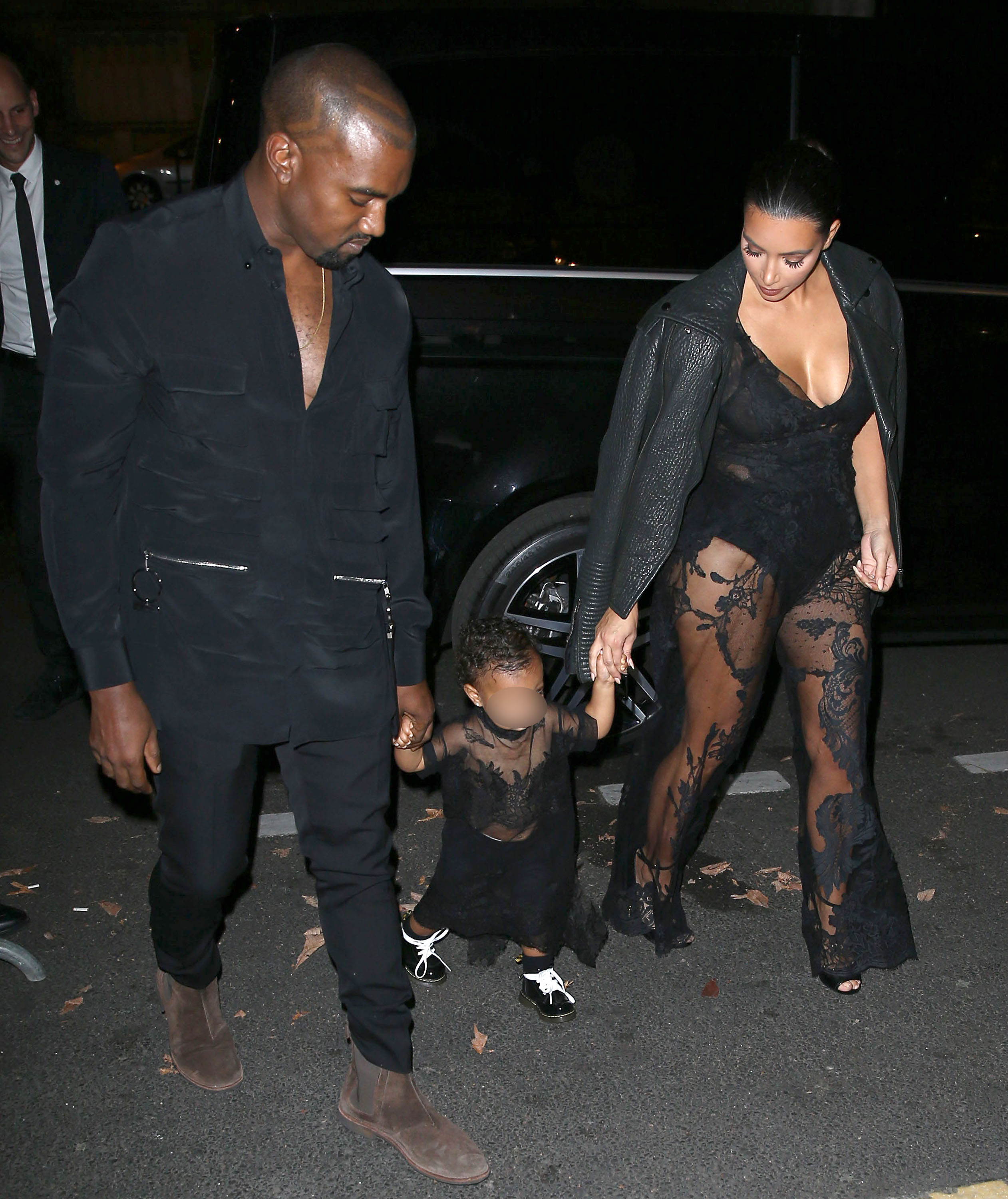 What the Fugly Fug Fuggery: Kim Kardashian and North West in Givenchy