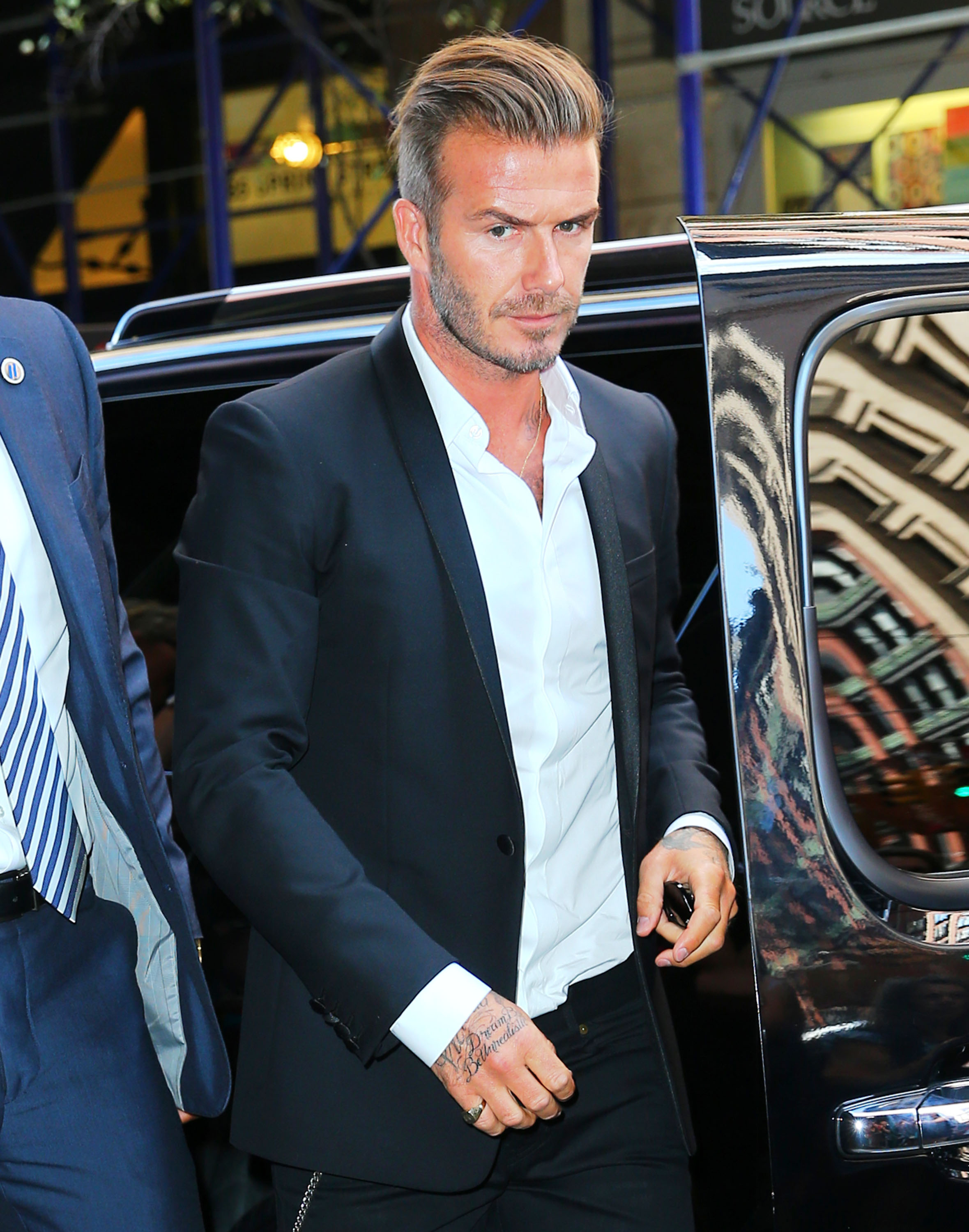 How to look like David Beckham In a Morning Suit! - Whitfield & Ward