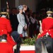 Royally Played, Wills and Kate (in McQueen) Welcome the President of Singapore