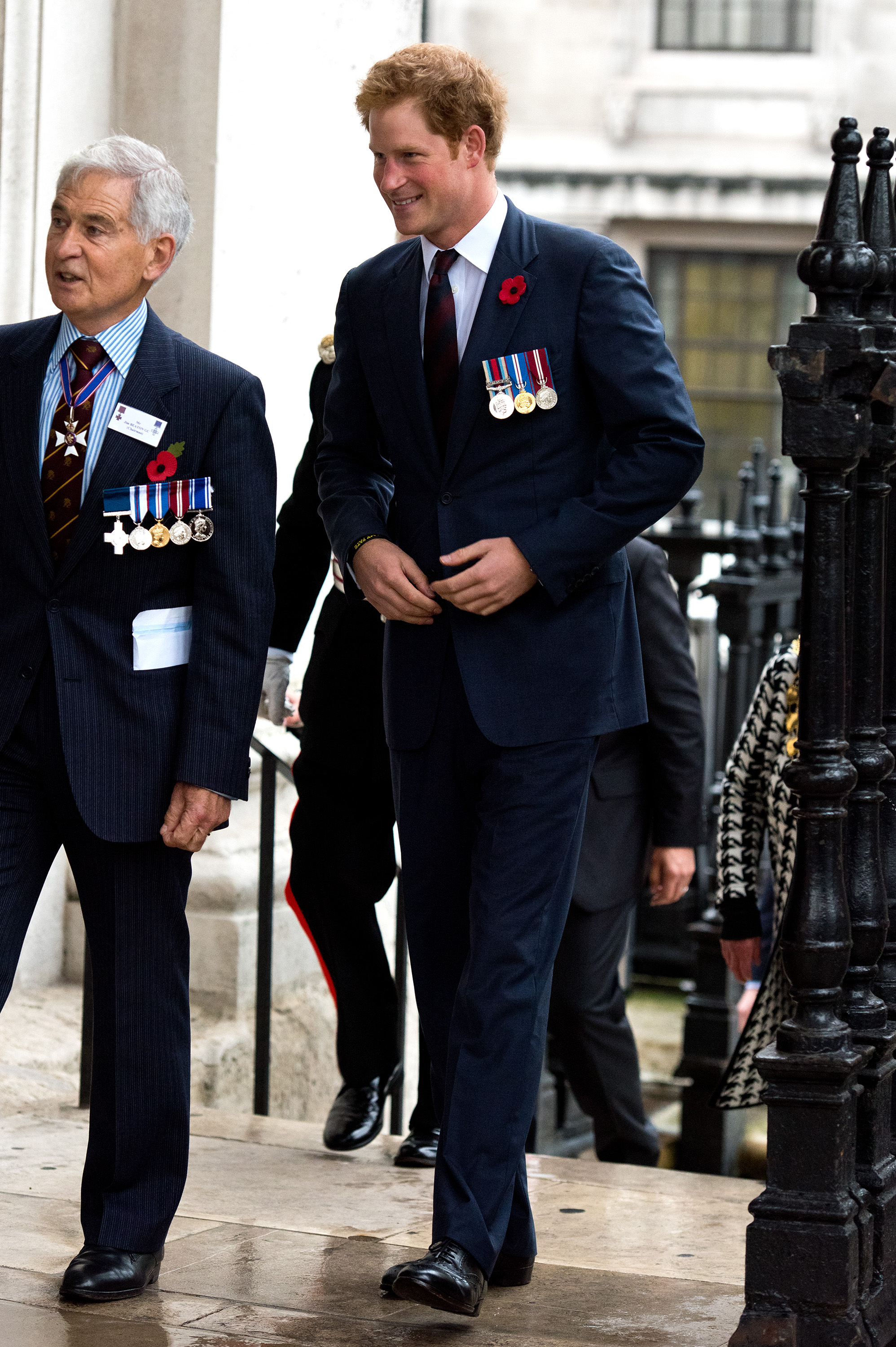 Prince Harry Attends The Service Of Remembrance And Re-Dedication For Members Of The Victoria Cross And George Cross Association