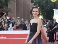 Well Played, Lily Collins in Elie Saab