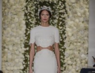 High Fugshion: Reem Acra at Bridal Fashion Week