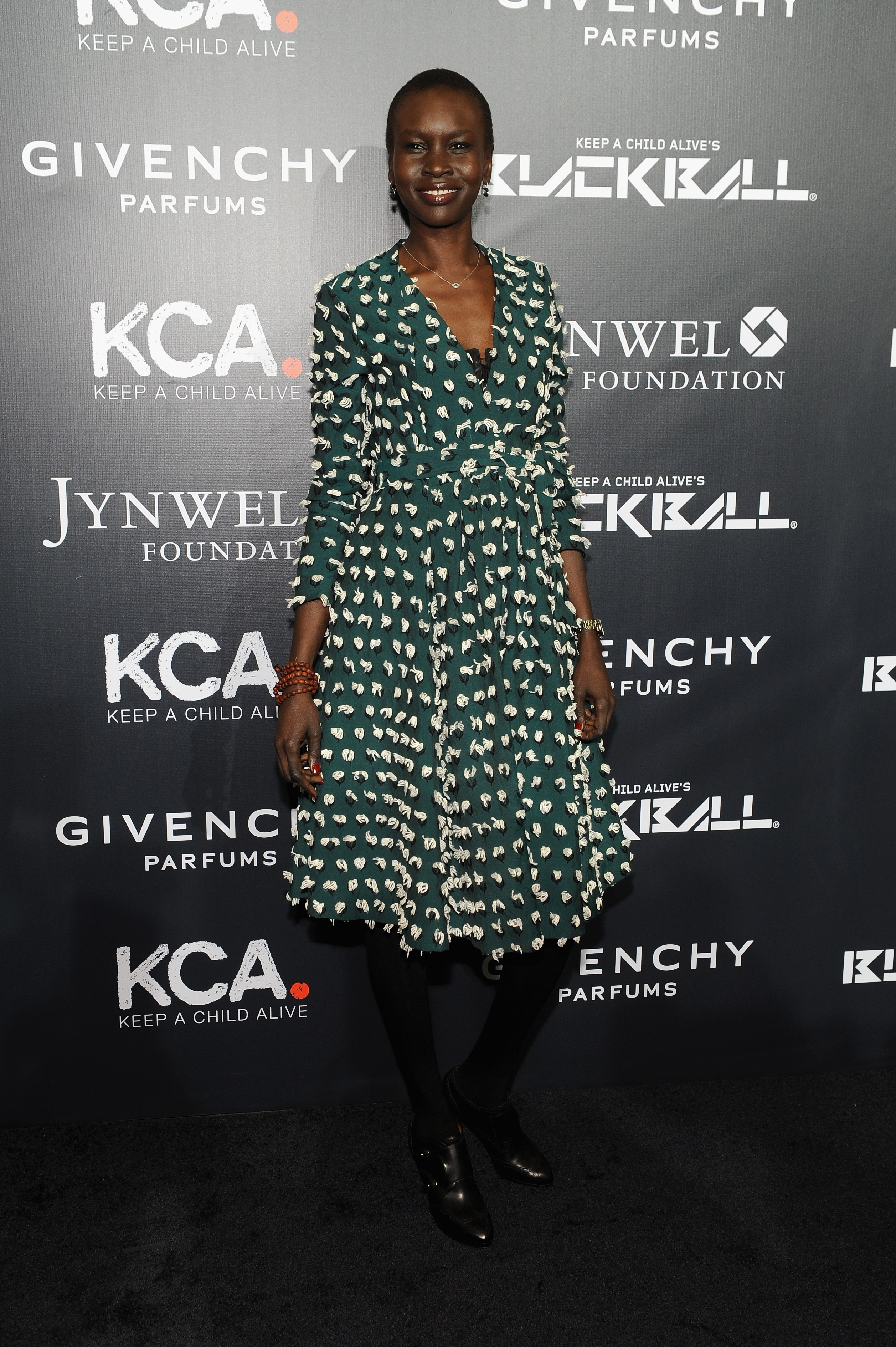 Alek Wek attends the 9th annual Keep A Child Alive Black Ball