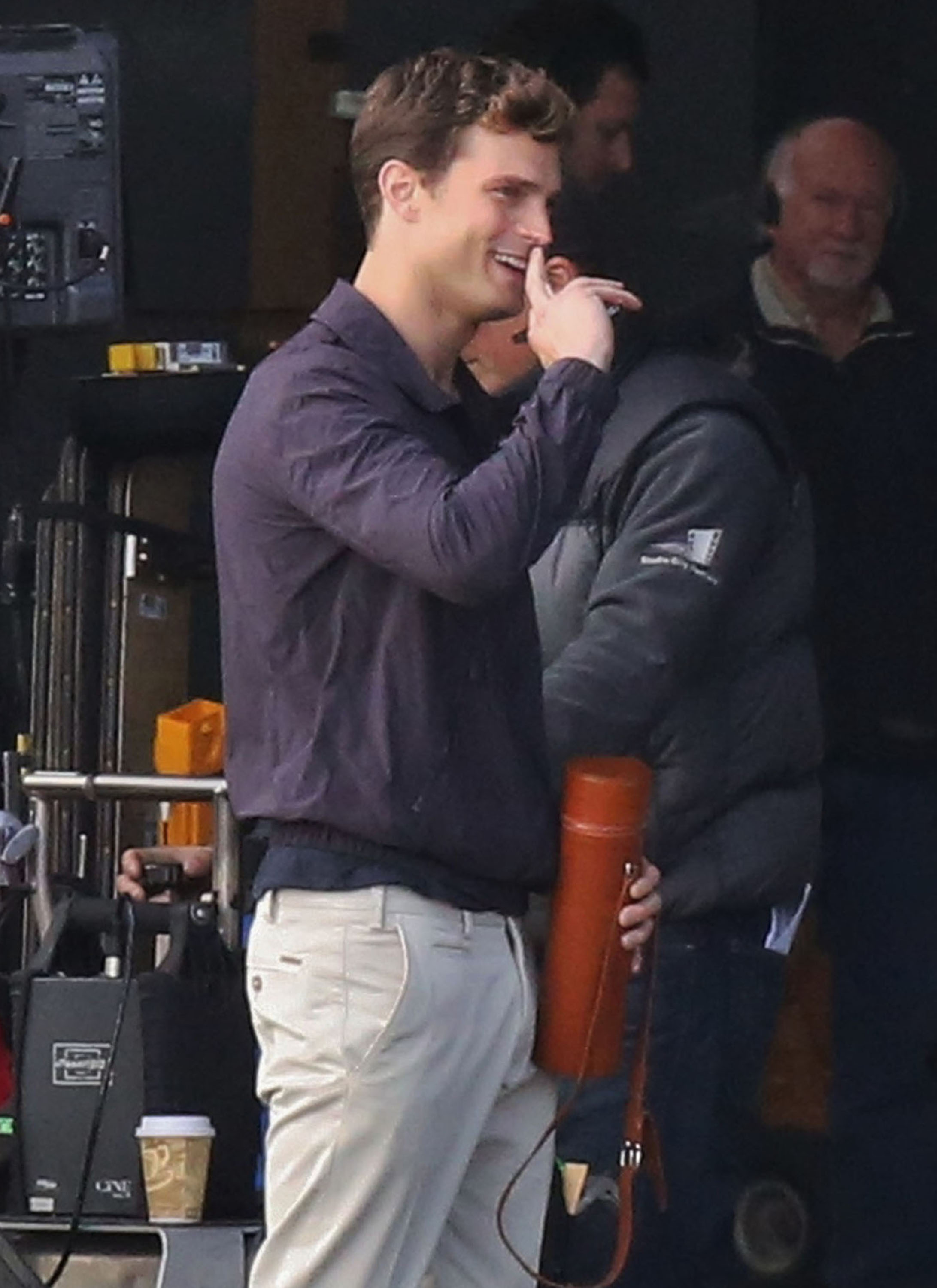 Your Afternoon Man: Jamie Dornan Doing “50 Shades of Grey” Reshoots