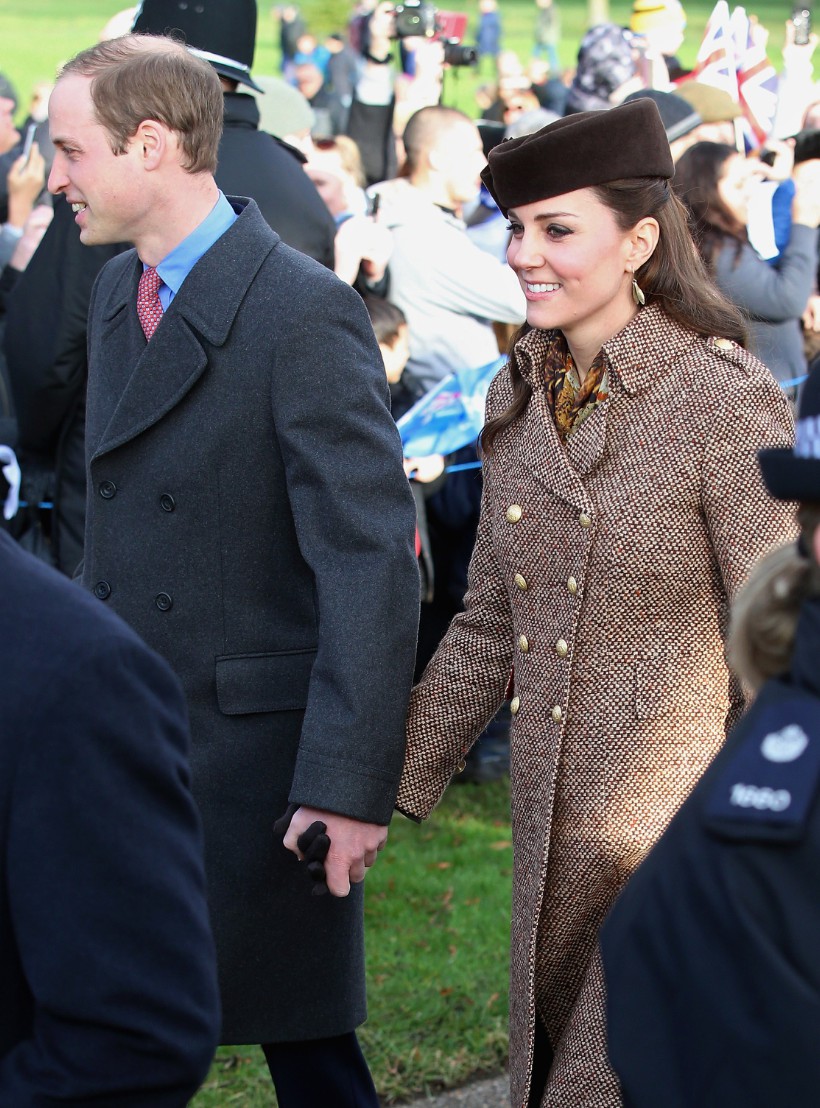 Royal Family Sandringham 2014