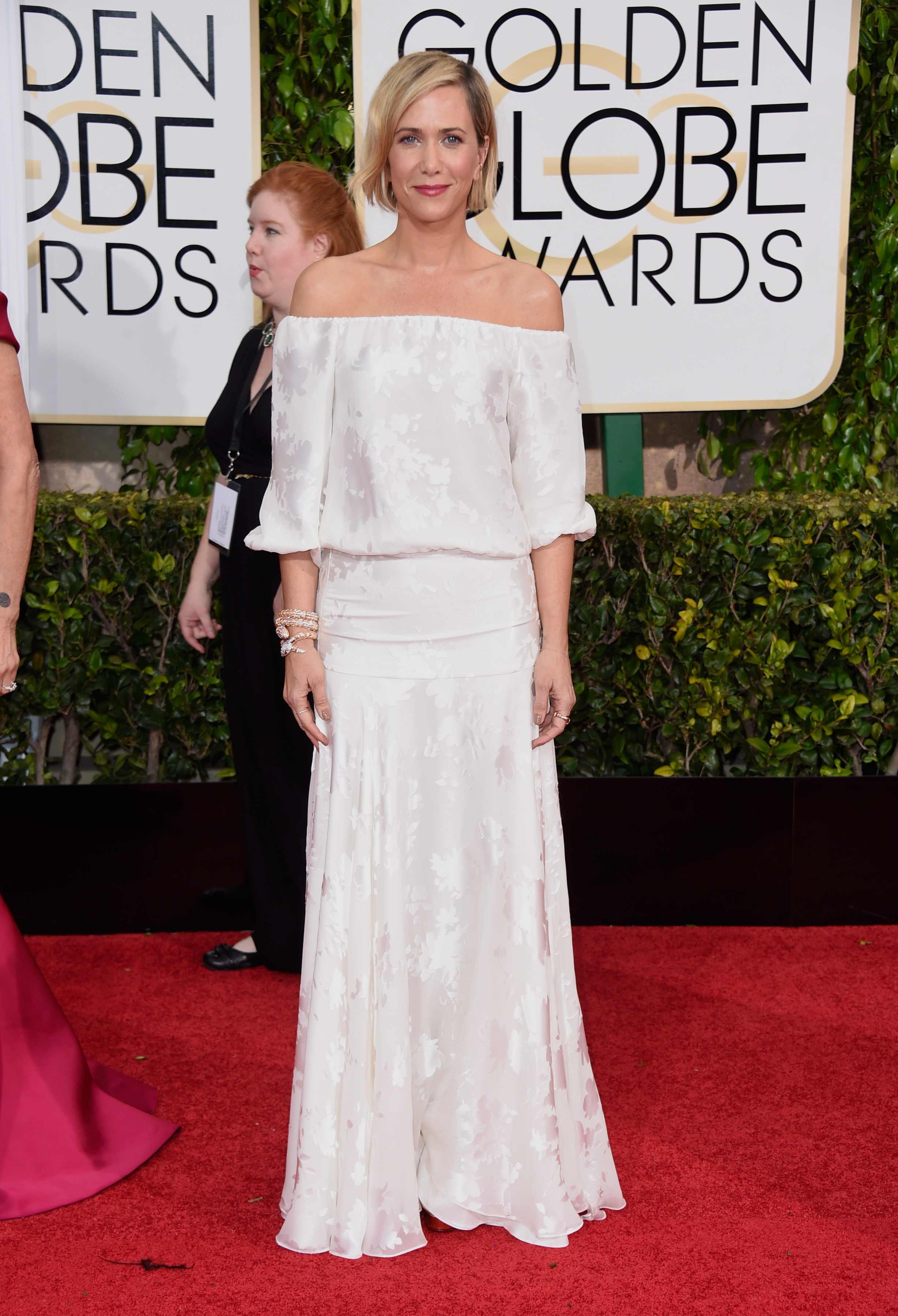 Kristen Wiig at the Golden Globes
