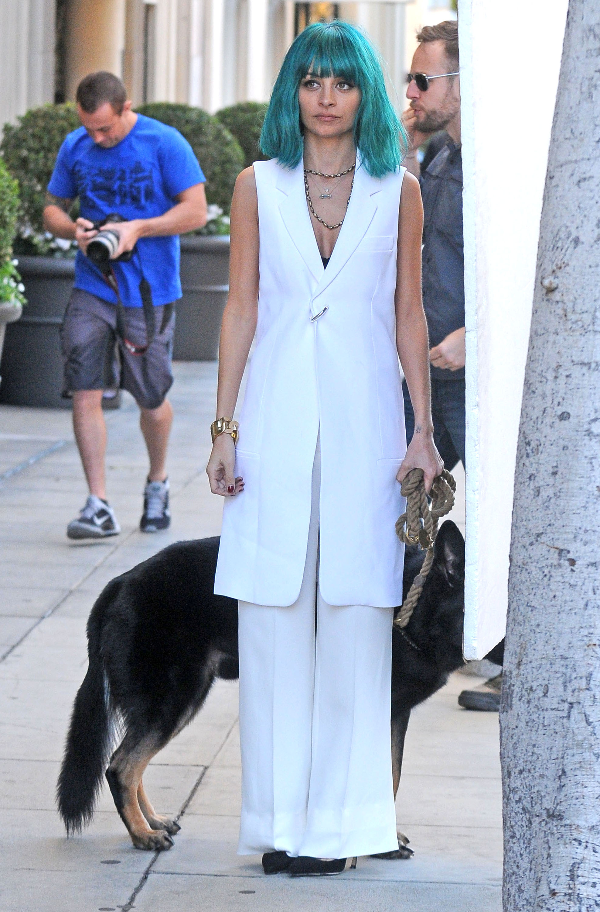 Nicole Richie Does A Photo Shoot In Beverly Hills