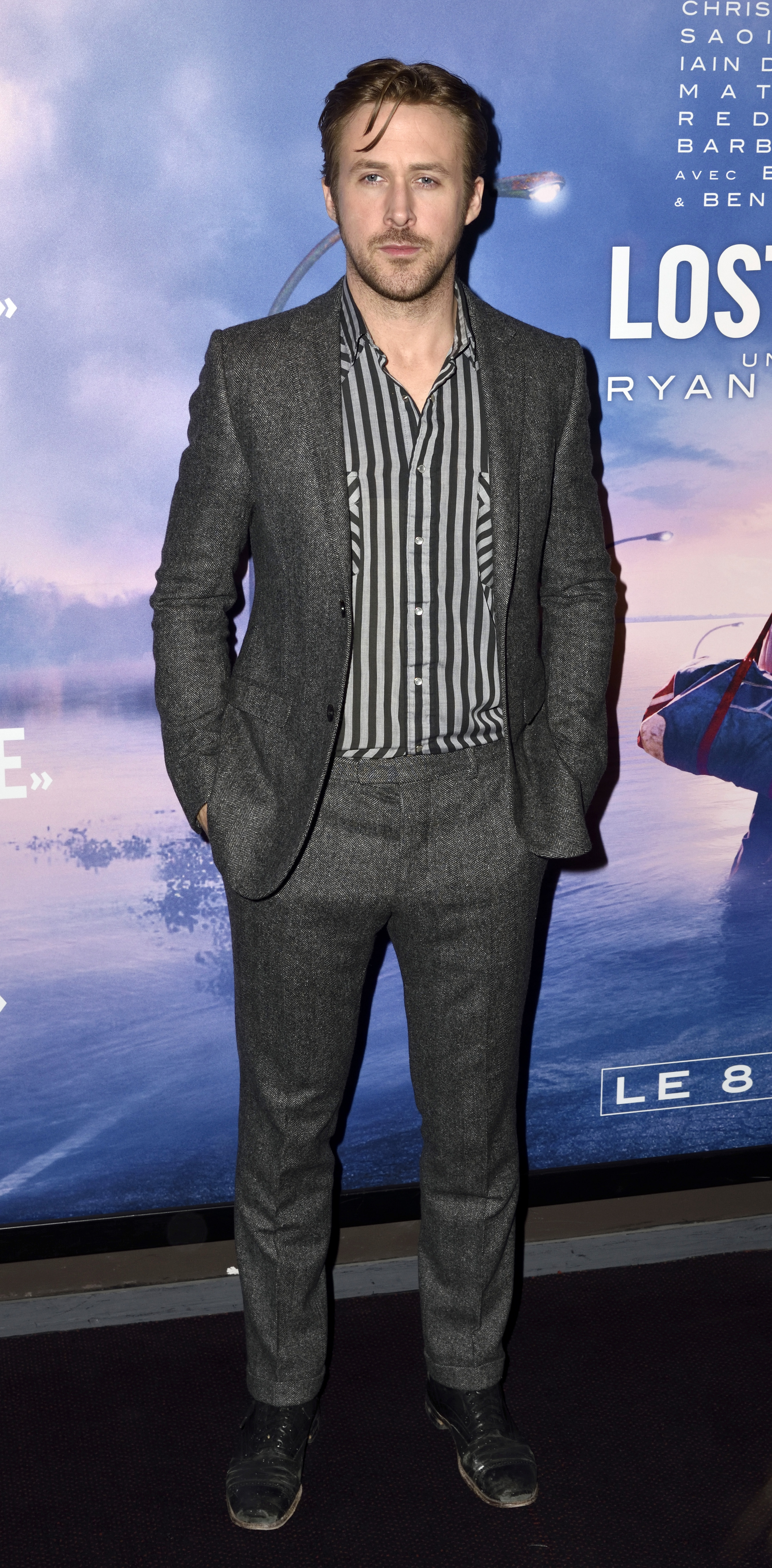 ryan gosling lost river premiere Paris