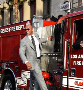 Your Afternoon Man: The Rock at some San Andreas premieres