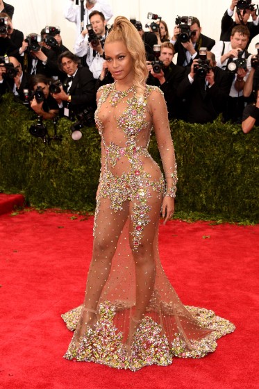 Beyonce in Givenchy at the Met Gala