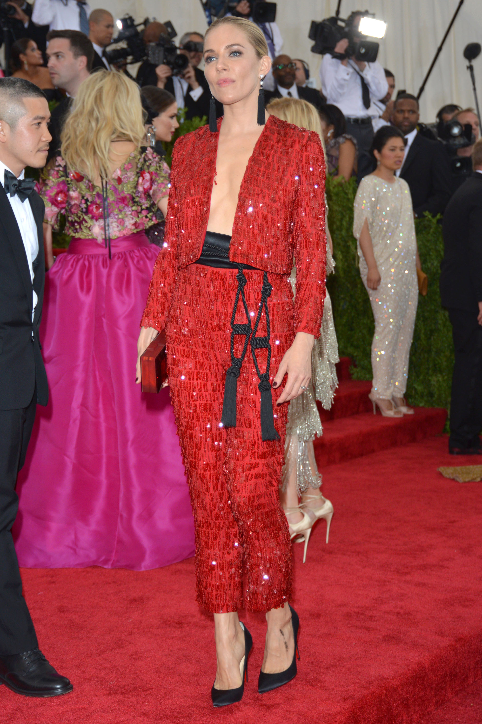Met Ball Fugs and Fabs: More Women In Red