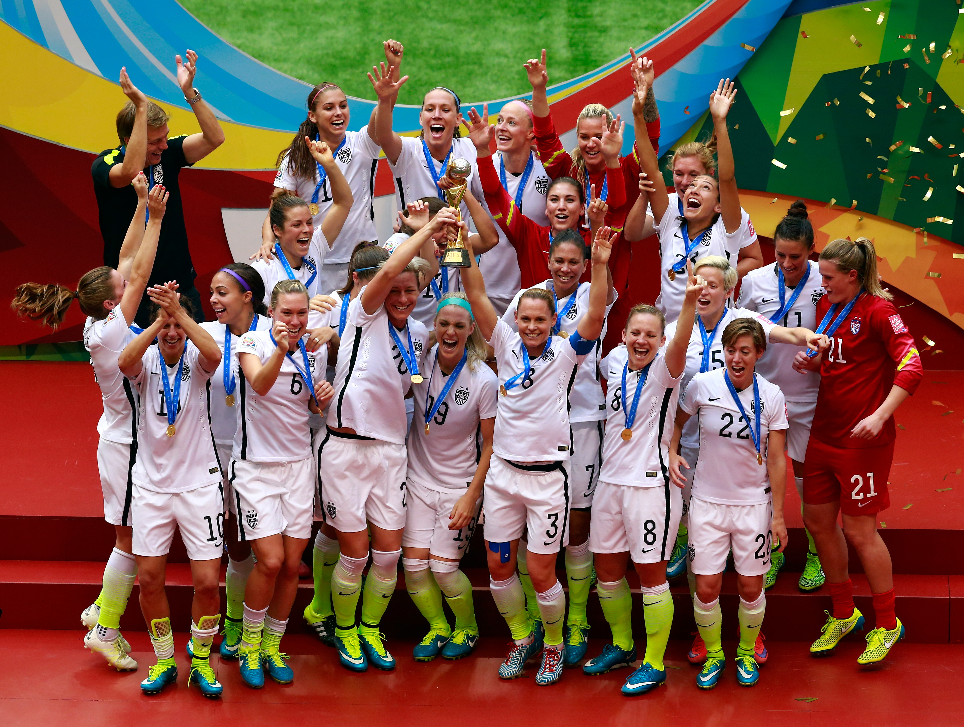 Well Played, USA Women's Soccer Team World Cup 2015 Champions Go Fug