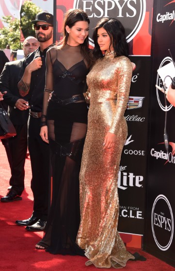 kendall and kylie jenner ESPYs